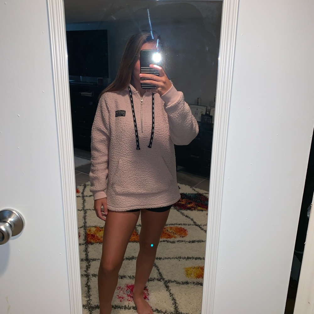 Fluffy Pink Jacket